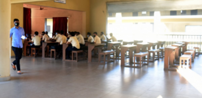 Day 2: Std X, XII see improved attendance 1 Day 2: Std X, XII see improved attendance