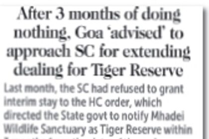 Deadline over, but Tiger Reserve still a dream