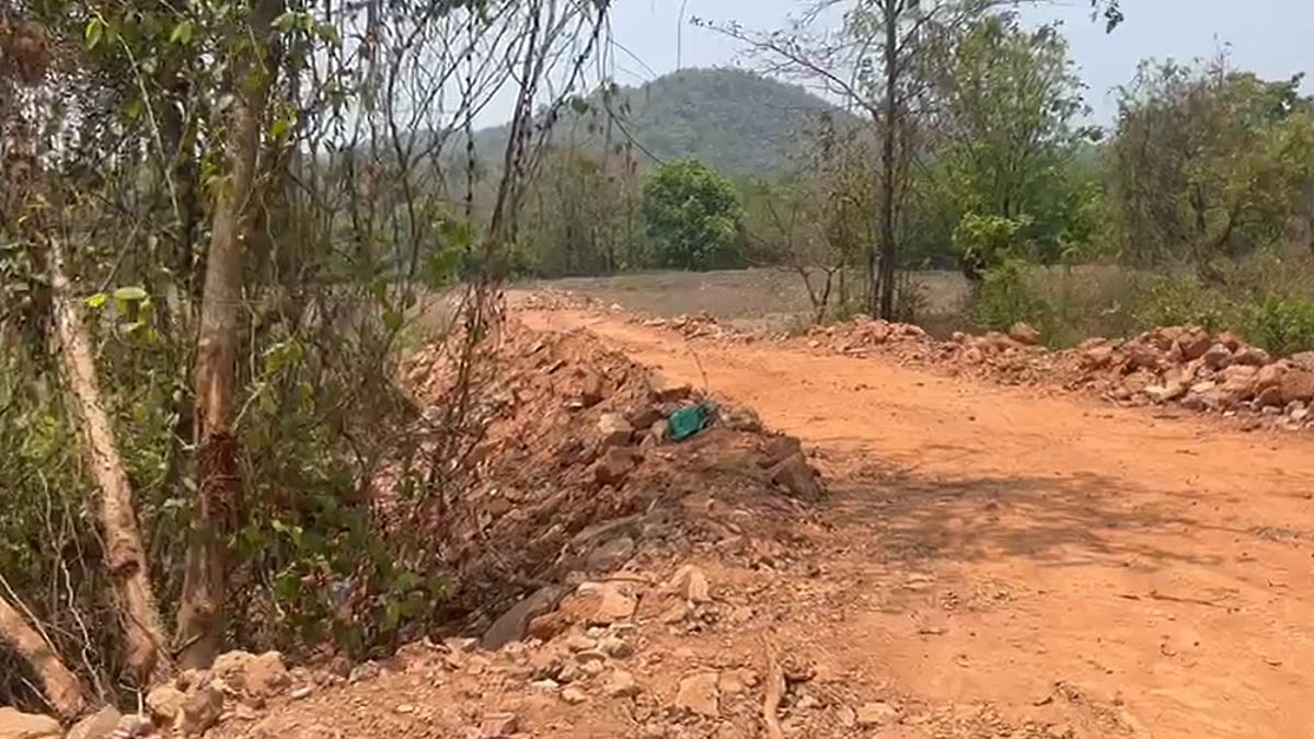 Debris from Demolished Sanguem Town Hall Used for Illegal Land-Fill in Paddy Field