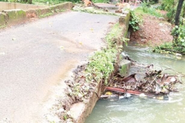 Decades-old Pandir bridge in dilapidated condition