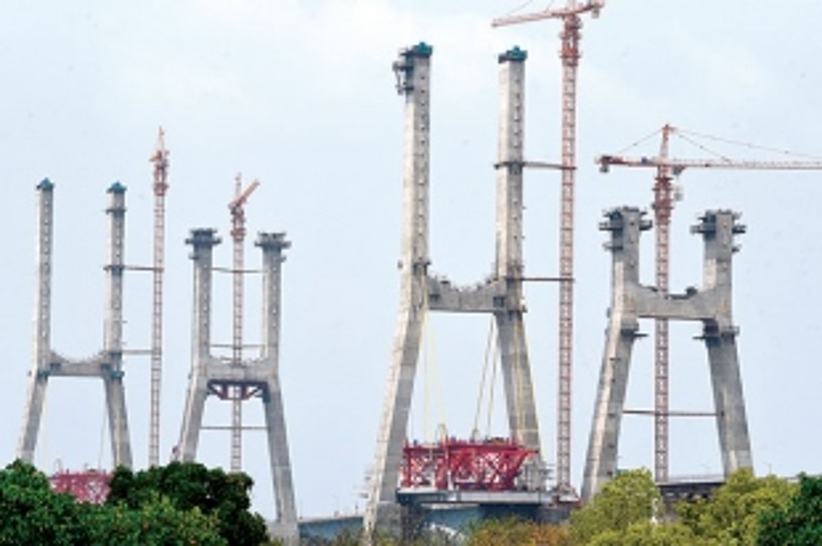 December 19 likely opening for  4-lane section of Zuari Bridge