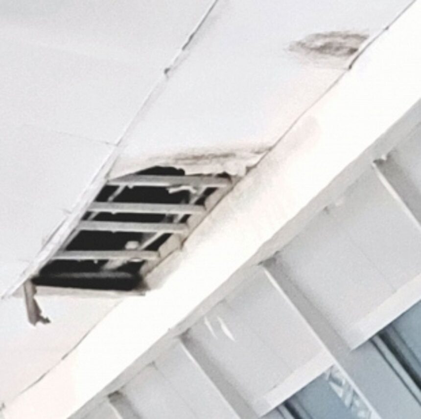 Decrepit state of Dabolim International Airport