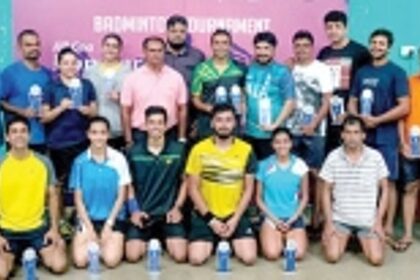 Deepak, Ankush excel at Chicalim badminton
