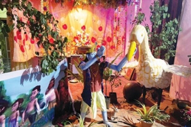 Dekhavas for Bappa: Quirky tableaux by the Chapora  bring sleepy Raneache Juvem to life