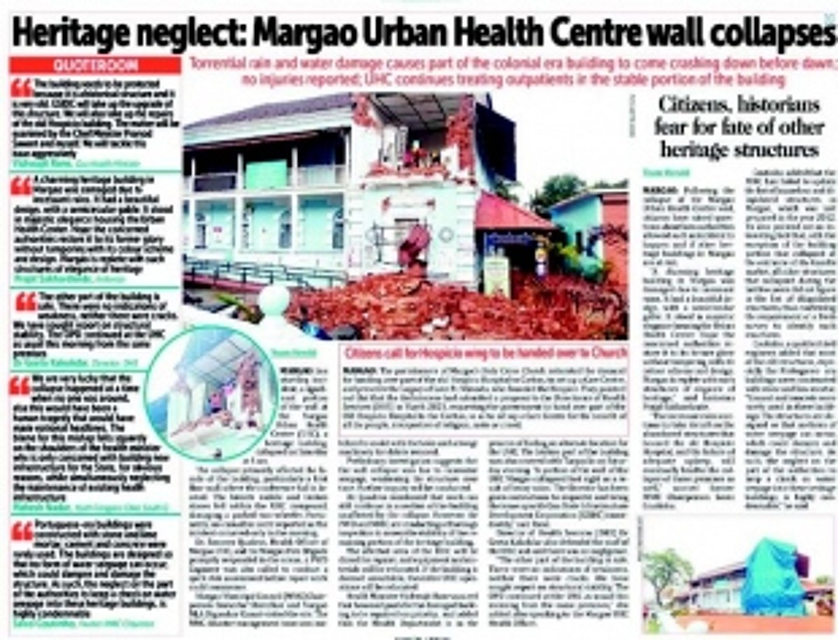 Delay in financial approvals hampers repair of Urban Health Centre building