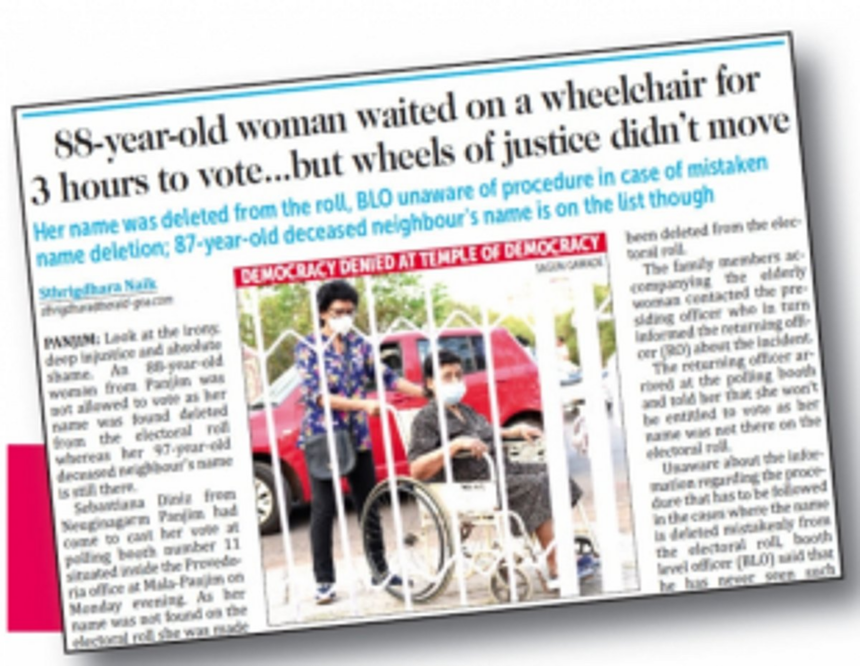 Deleted from voter list, 88-year-old seeks EC’s permission to exercise her voting rights