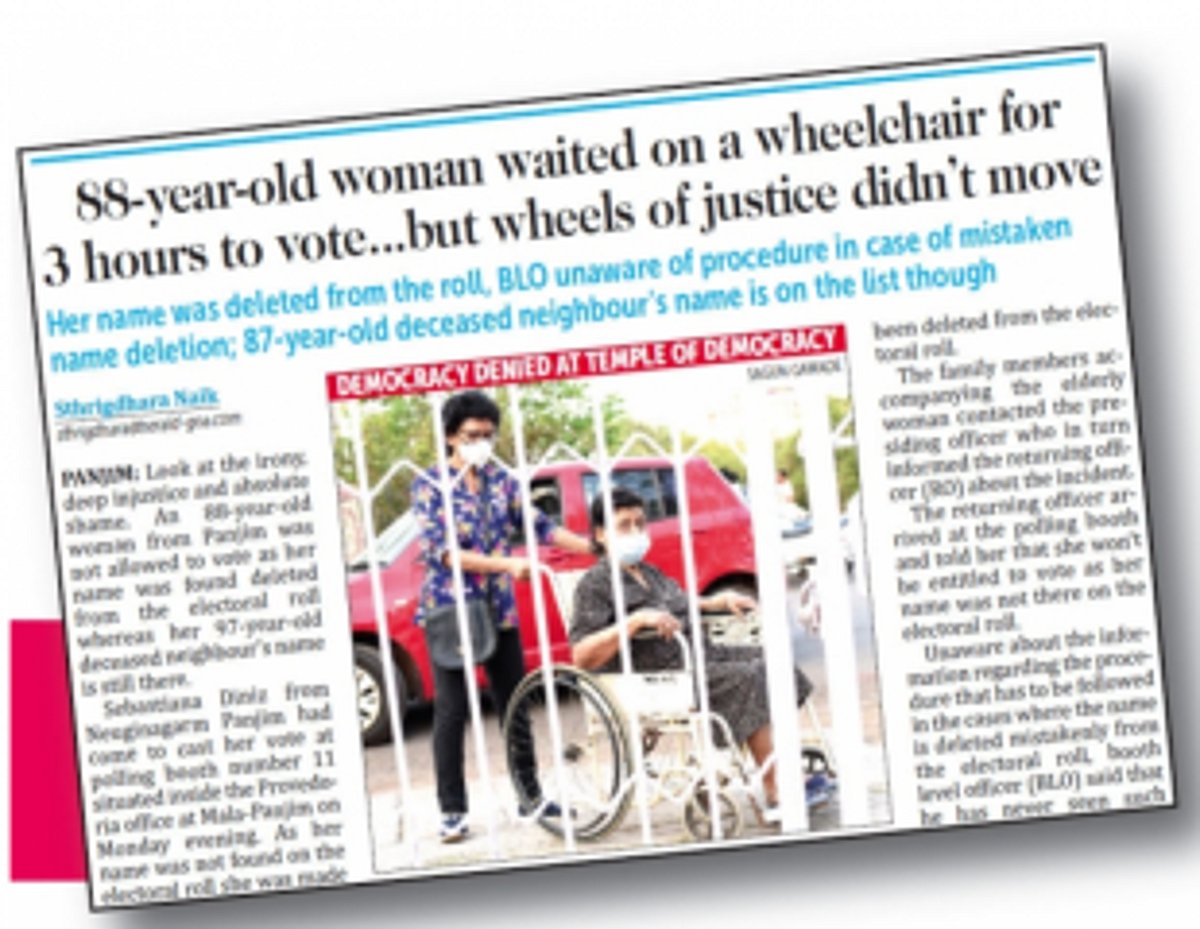 Deleted from voter list, 88-year-old seeks EC’s permission to exercise her voting rights