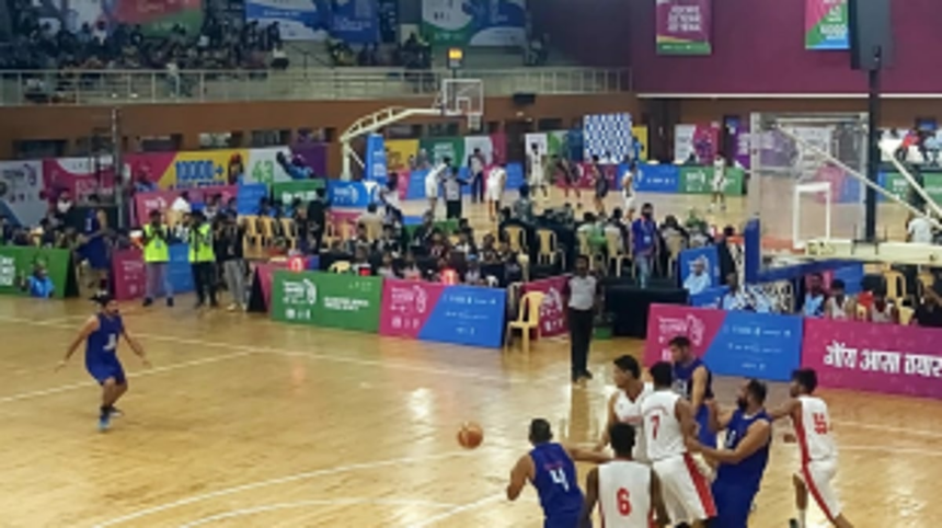 Delhi Dominates Over Telangana in National Games Basketball Match
