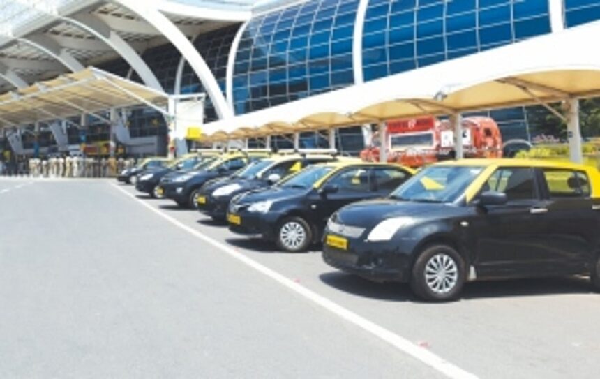 Demand to notify yellow-black taxi stand at Mopa airport