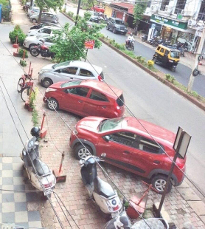 Demarcate space for individual car parking across State