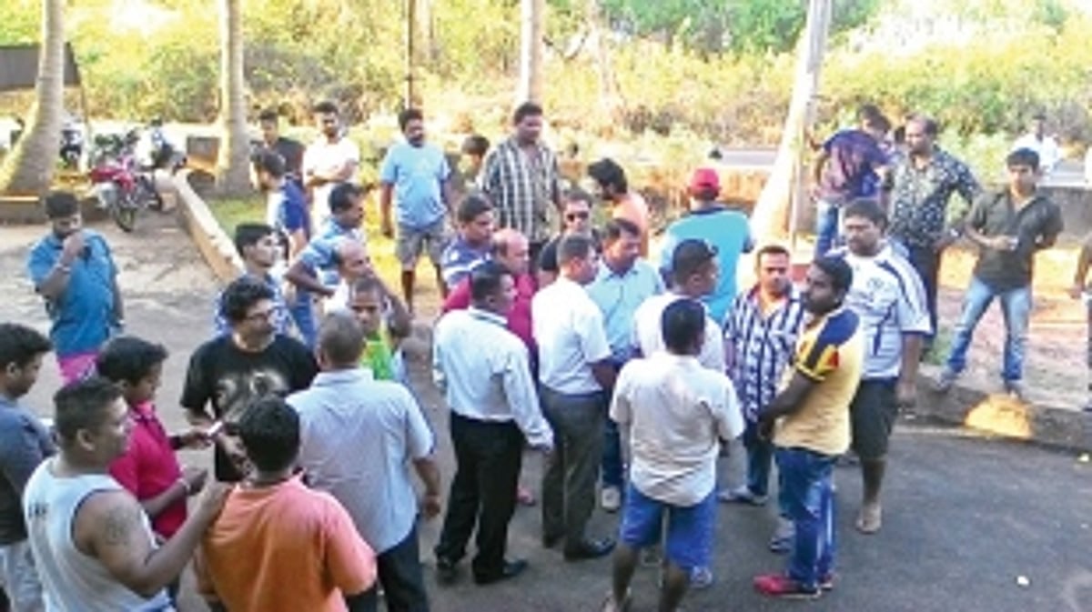 Demolition of Calangute nightclub