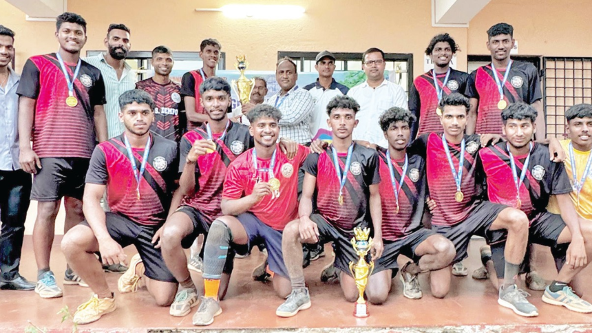 Dempo Charities Trust’s College Wins Men’s and Women’s Inter-Collegiate Volleyball Championships 1 Dempo Charities Trust’s College Wins Men’s and Women’s Inter-Collegiate Volleyball Championships