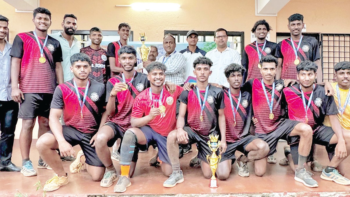 Dempo Charities Trust’s College Wins Men’s and Women’s Inter-Collegiate Volleyball Championships