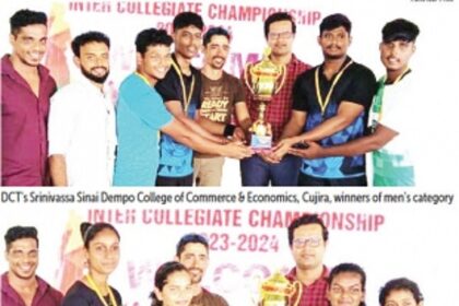 Dempo College and Govt College, Pernem, emerge victorious