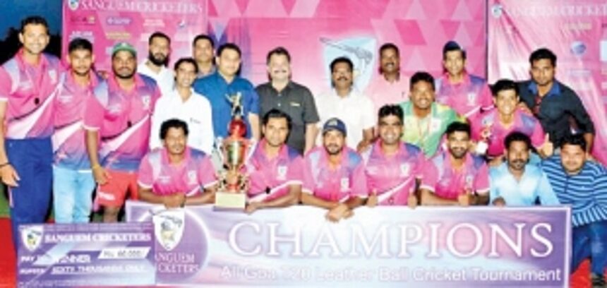 Dempo Juniors emerge Sanguem T20 champs 1 Dempo Juniors emerge Sanguem T20 champs