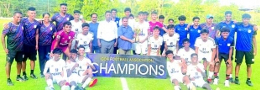 Dempo SC emerge U-17 Div 1 football champions 1 Dempo SC emerge U-17 Div 1 football champions