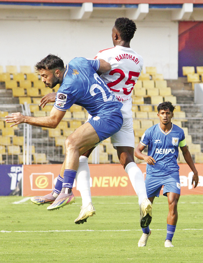 Dempo SC fight it out until final whistle to secure a draw