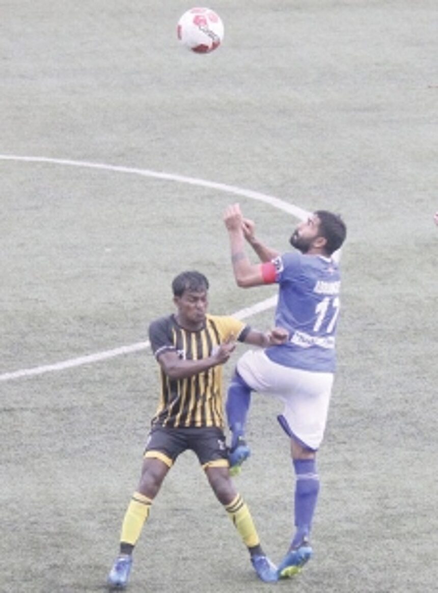 Dempo SC hit Velsao SCC for a tennis score 1 Dempo SC hit Velsao SCC for a tennis score