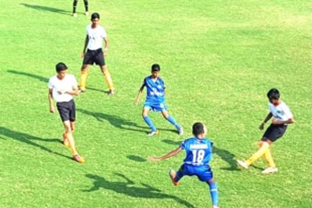 Dempo SC ride on Topon hat-trick, CAC Cansaulim win