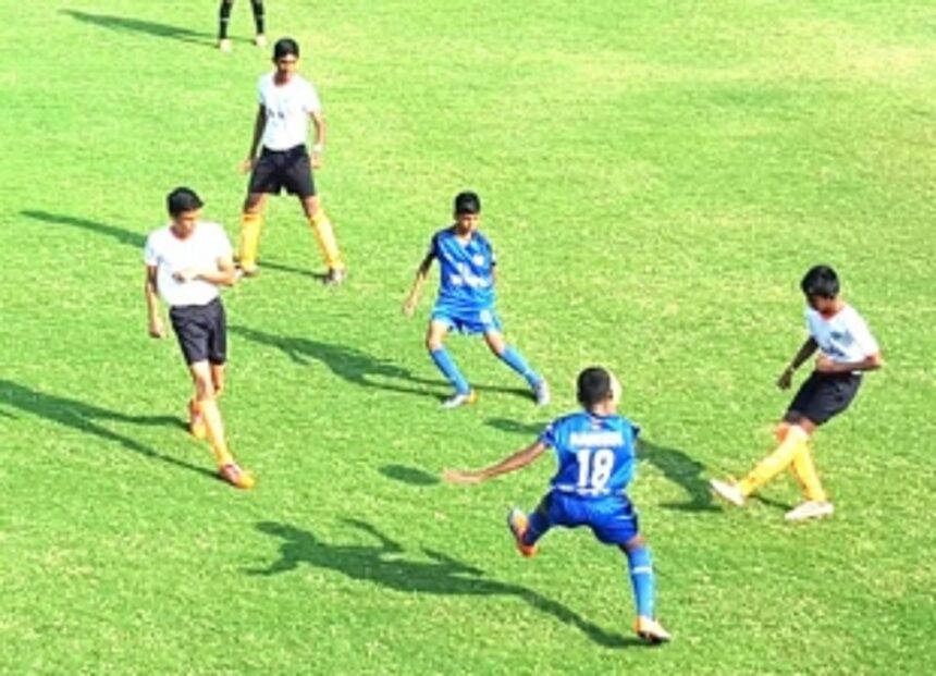 Dempo SC ride on Topon hat-trick, CAC Cansaulim win 1 Dempo SC ride on Topon hat-trick, CAC Cansaulim win