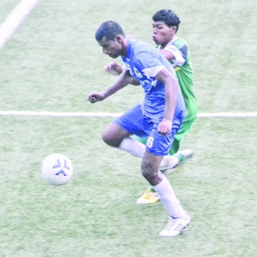 Dempo settle for a point 1 Dempo settle for a point