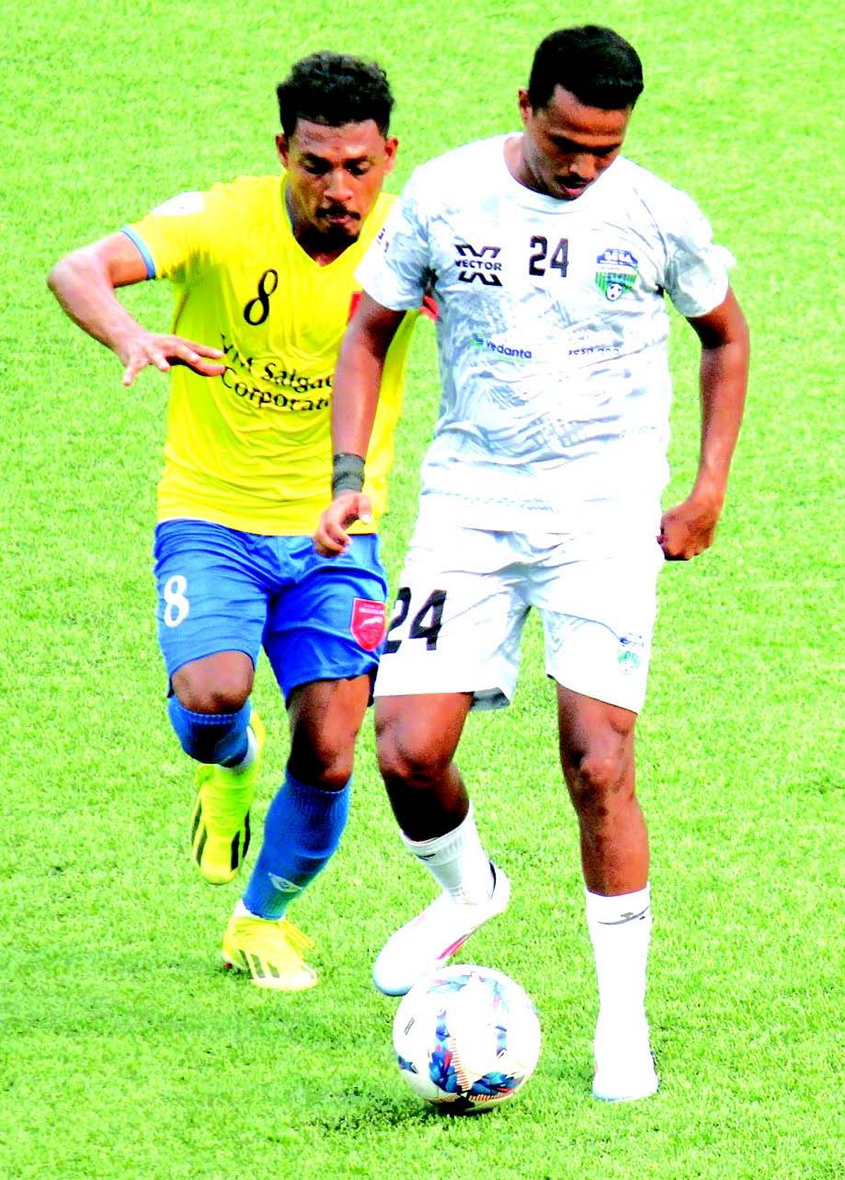 Denil, Salvador shine for Clube de Salgaocar