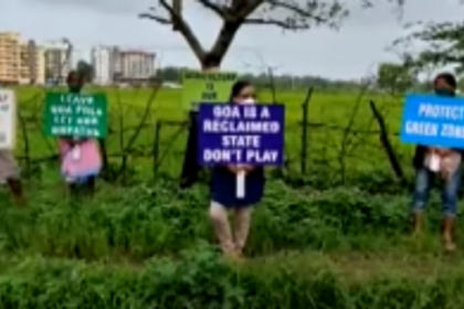 Denotify our land, Aquem Baixo   farmers urge govt