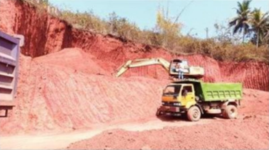 Depletion of green cover as a sign of development!!