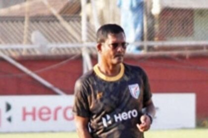 Derrick on a mission with  the U-23 National side