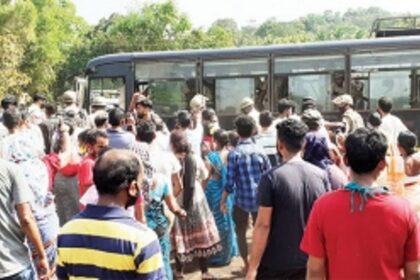 Despite protests, land for IIT demarcated at Shel-Melauli