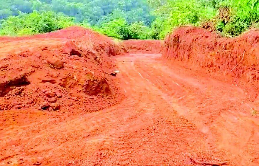 Despite repeated appeals, illegal hill cutting is still on: Guirdolim P’yat 1 Despite repeated appeals, illegal hill cutting is still on: Guirdolim P’yat