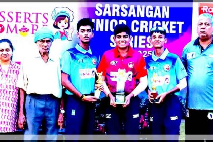 Desserts n More Avengers Clinch 7-Wicket Victory Over Geno Dragons in Junior Cricket Test Series