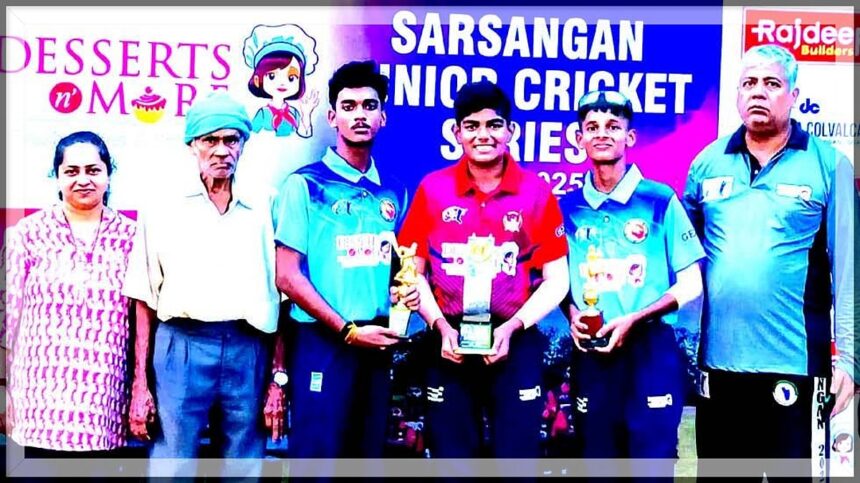 Desserts n More Avengers Clinch 7-Wicket Victory Over Geno Dragons in Junior Cricket Test Series