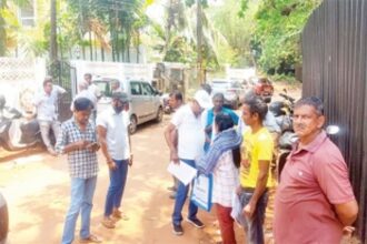 Developer illegally filling up water bodies in Candolim, alleges CCF
