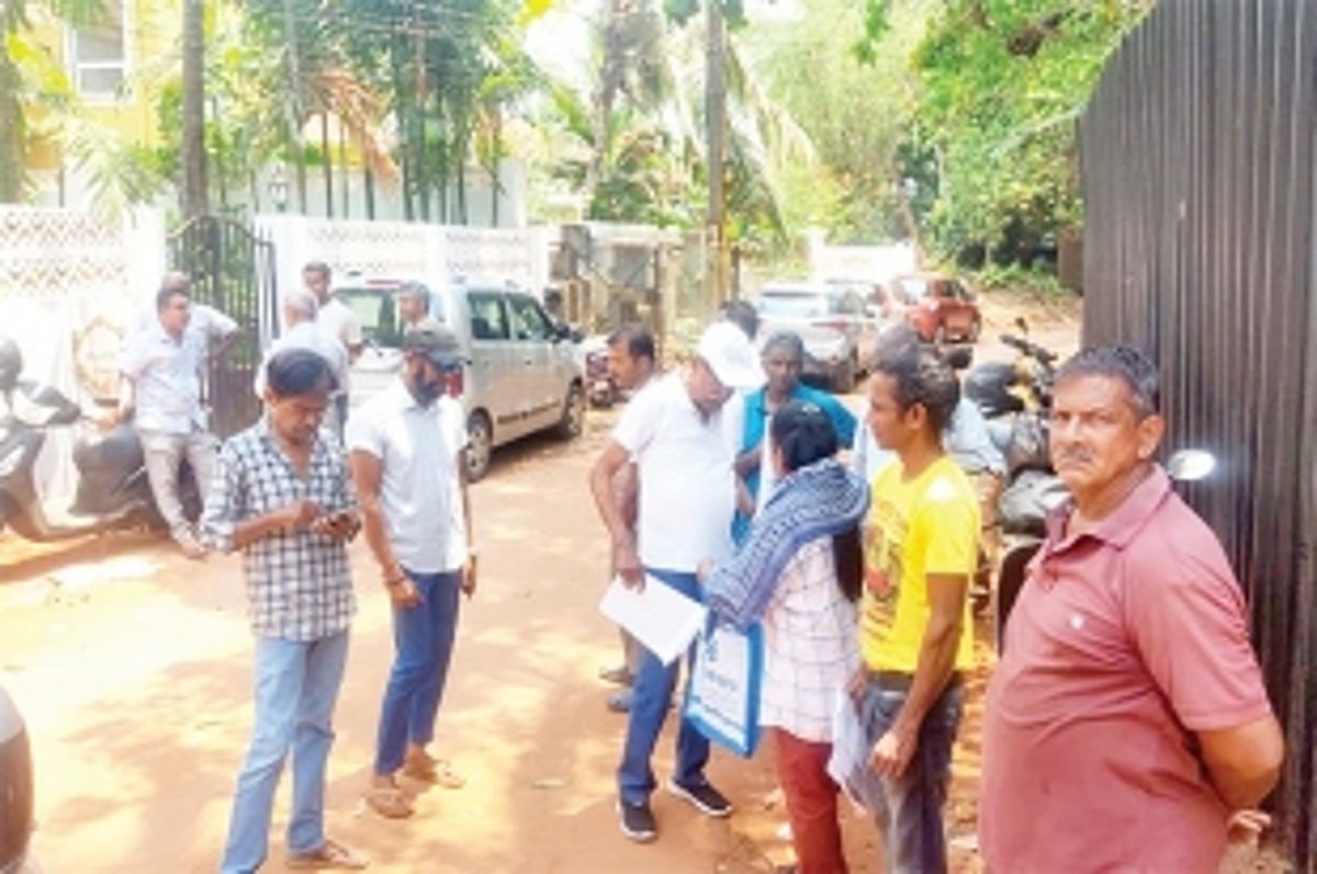 Developer illegally filling up water bodies in Candolim, alleges CCF
