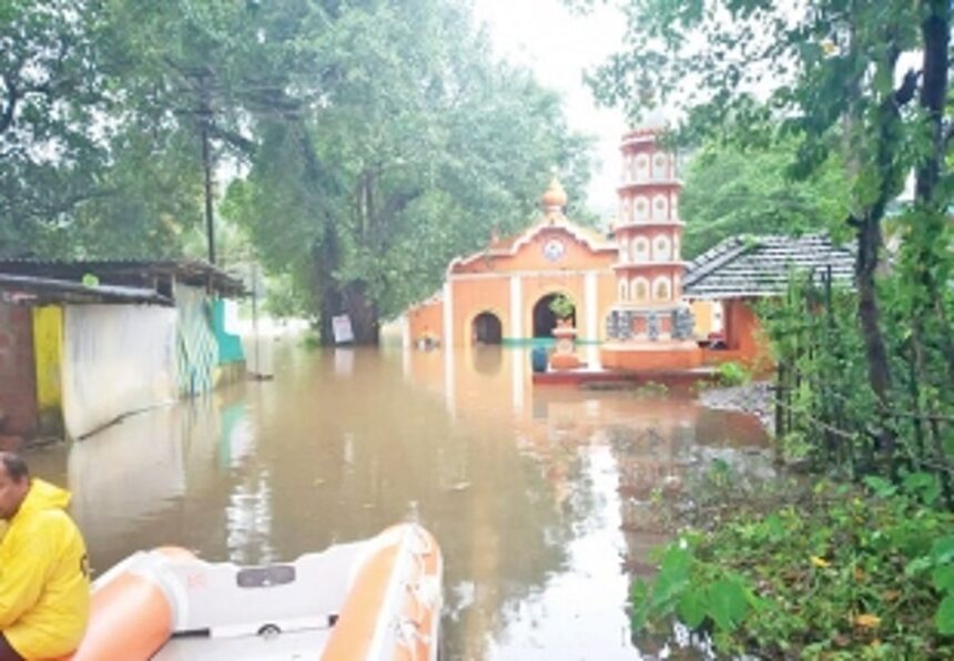 'Development' claims  WASHED AWAY by monsoon deluge