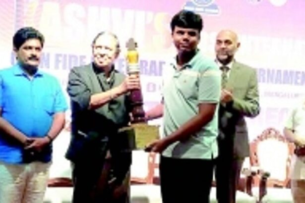 Devesh takes top honours in chess