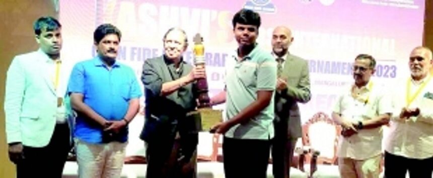 Devesh takes top honours in chess