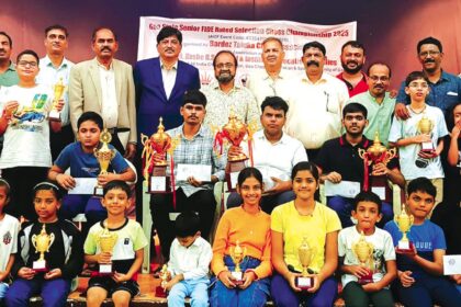 Devesh wins State Senior FIDE
Rated Chess Championship