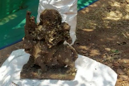 Devotees refuse to   hand over idol to Archaeology Dept