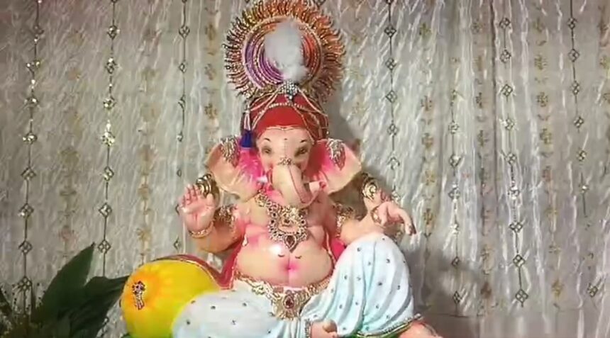 Devotees welcome Lord Ganesh into their homes with love and affection