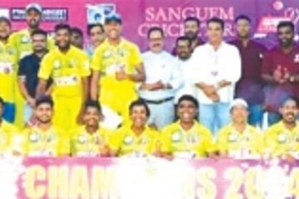 Dhadsakal Stars emerge champions in Goyanchi League T-20