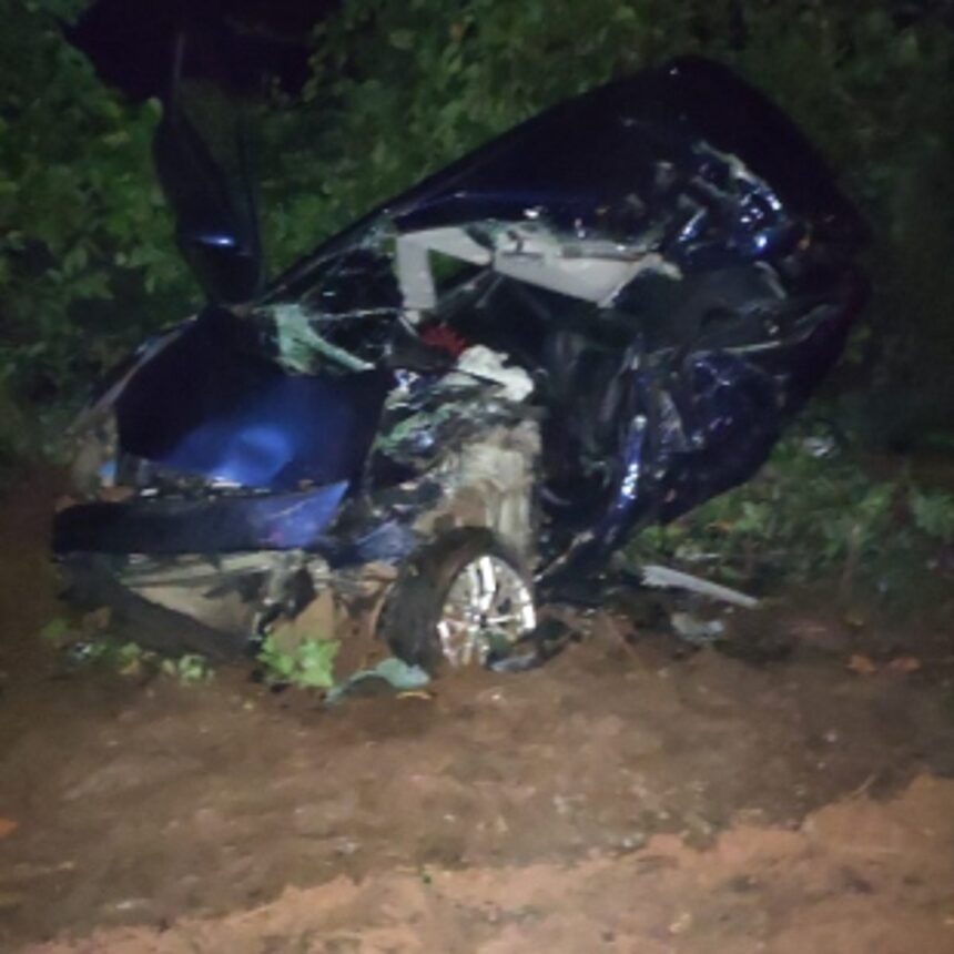 Dharbandora accident leaves 1 dead, 2 injured