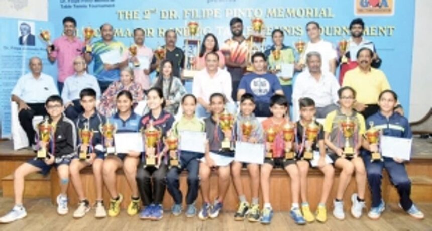 Dheeraj, Mallika win Dr Filipe Pinto memorial all Goa Major ranking TT Tourney