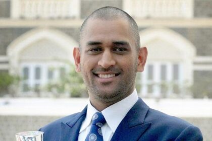 Dhoni’s new hairstyle is classy and cool