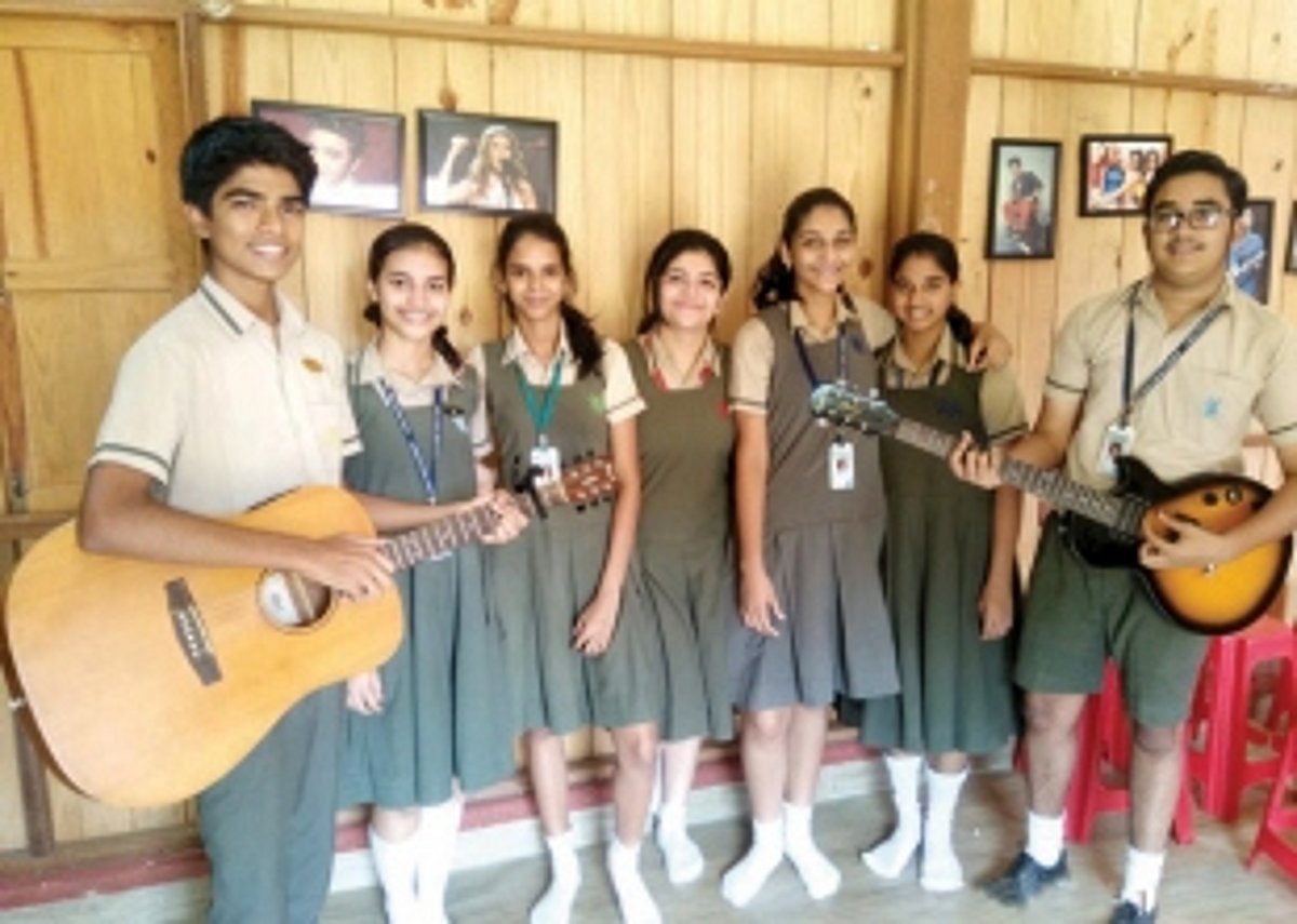 Diamonds lighting up  the Goan skies