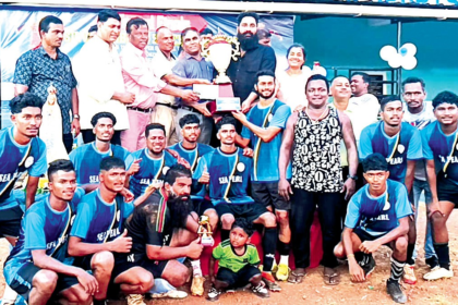 Dicarpale Boys Edge Past Margao Boys 3-2 to Win Silver Jubilee Soccer Cup