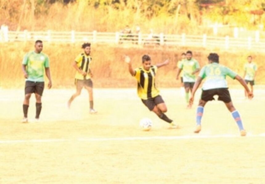 Dicarpale SC thump Cuncolim Union 1 Dicarpale SC thump Cuncolim Union