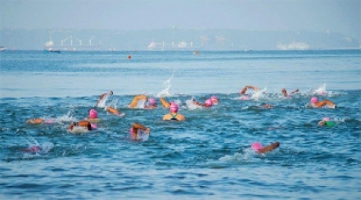 Differently abled swimmers to the fore at 8th Goa Swimathon!