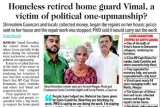 Digambar chose to ‘sabotage’ reconstruction of retired home guard’s house, with people’s donations: Locals